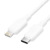 Vention 2M 3A USB 2.0 Type-C to Lightning Charging Cable with Durable PVC Build-White