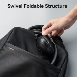 Vention SoundMate Wireless On-Ear Audio Headphones-Black