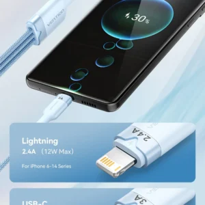 Vention 1.5M USB-A to 3-in-1 Charging Cable (USB-C, Lightning, Micro USB) – 3A Fast Charge, Black Alloy Build