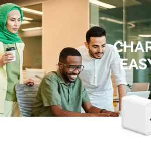 Vention 20W USB-C Single Port Wall Charger–US Plug White