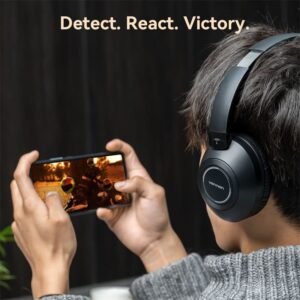 Vention SoundMate Wireless On-Ear Audio Headphones-Black