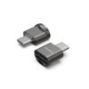 Vention Type-C MicroSD Card Reader – Gray Zinc Alloy-Gray