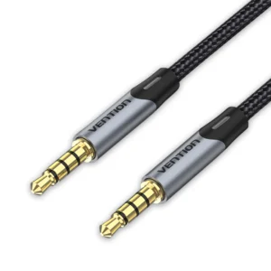Vention 0.5M Dual 3.5mm Jack Audio Connector Cable-Gray
