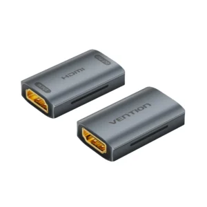 Vention Premium HDMI Coupler with Signal Amplification – Gray Alloy
