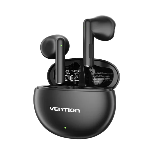 Vention EIF E06 True Wireless Bluetooth Earbuds - Black