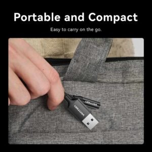 Vention 0.25M USB Stereo Sound Adapter-Black