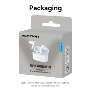 Vention TWS Bluetooth Earbuds - White
