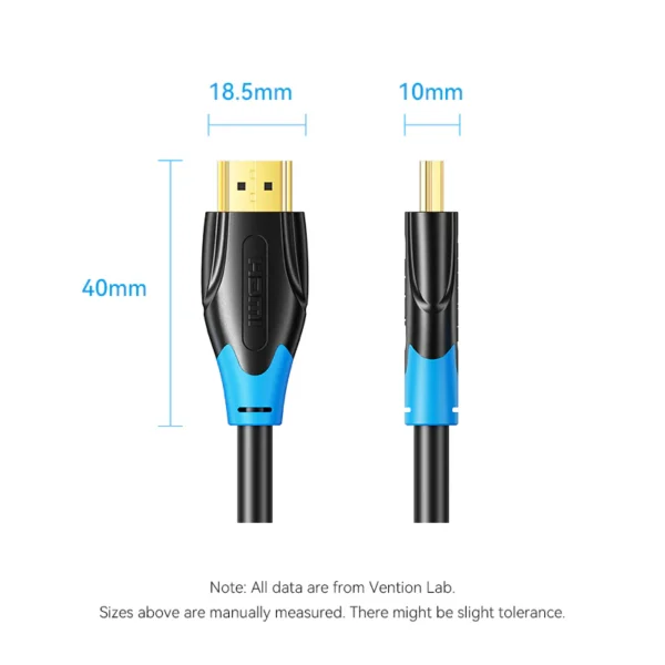 Vention 5M 4K@60Hz High-Speed HDMI Connection Cable-Black - Image 16