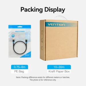 Vention 1.5M 4K@60Hz High-Speed HDMI Connection Cable-Black