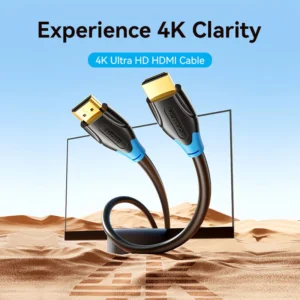 Vention 1.5M 4K@60Hz High-Speed HDMI Connection Cable-Black