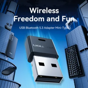 Vention USB Wireless Audio & Data Bluetooth Adapter-Black