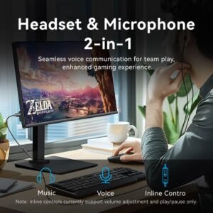Vention 0.25M USB Stereo Sound Adapter-Black