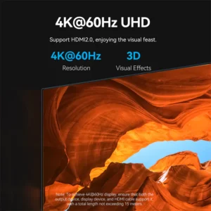 Vention Premium HDMI Coupler with Signal Amplification – Gray Alloy