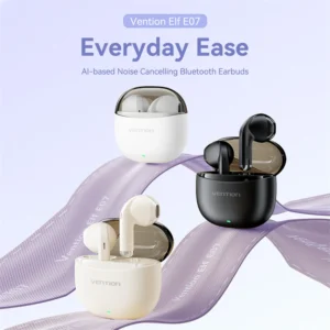 Vention EIF E07 True Wireless Bluetooth Earbuds (TWS)-Beige