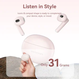 Vention EIF E06 True Wireless Bluetooth Earbuds - White