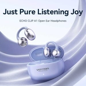 Vention EchoClip A1 Open-Ear Earbuds – Black