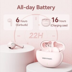 Vention EIF E06 True Wireless Bluetooth Earbuds - White