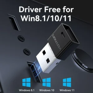 Vention USB Wireless Audio & Data Bluetooth Adapter-Black