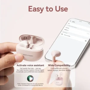 Vention EIF E06 True Wireless Bluetooth Earbuds - White